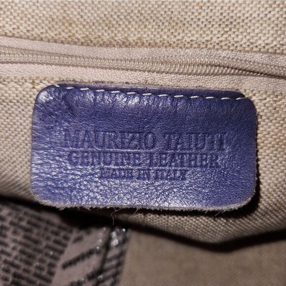 Large newsprint tote purse - Picture 5 of 6